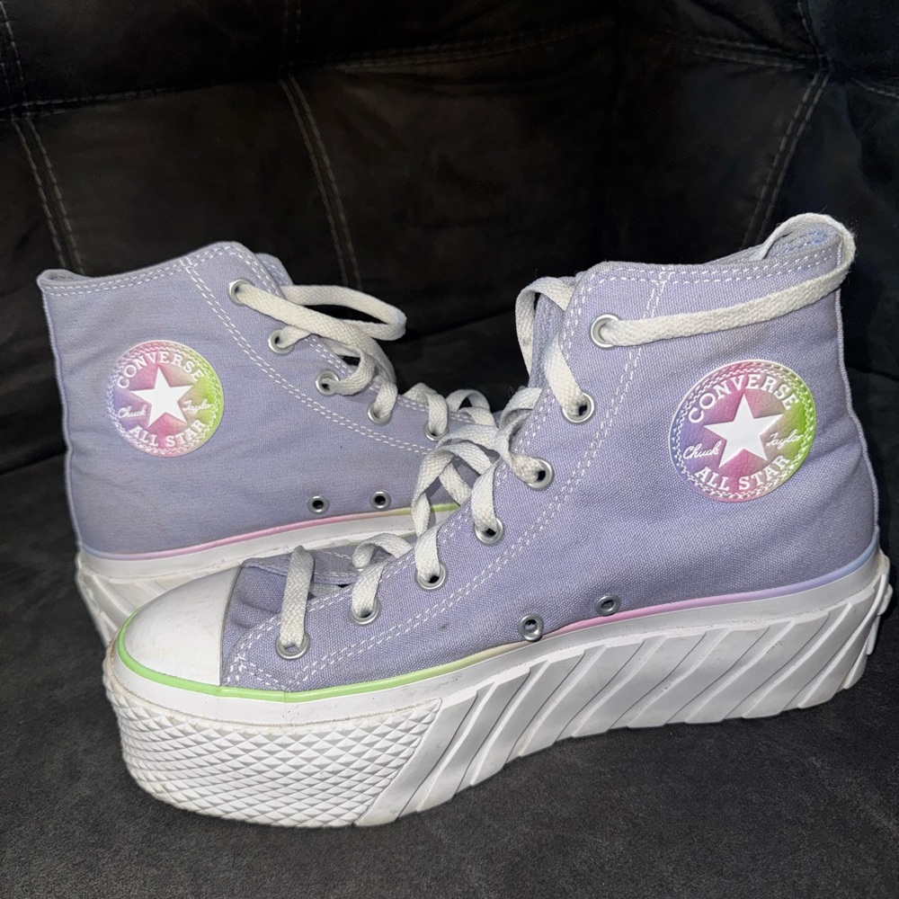 Converse Hi Pastel gradient 2x lift sz  9